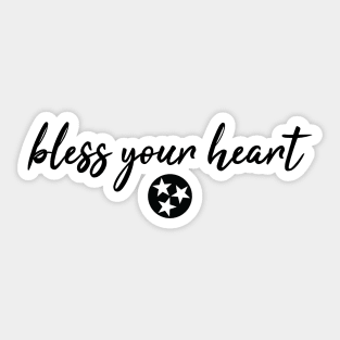 Tennessee - Bless Your Heart Sticker